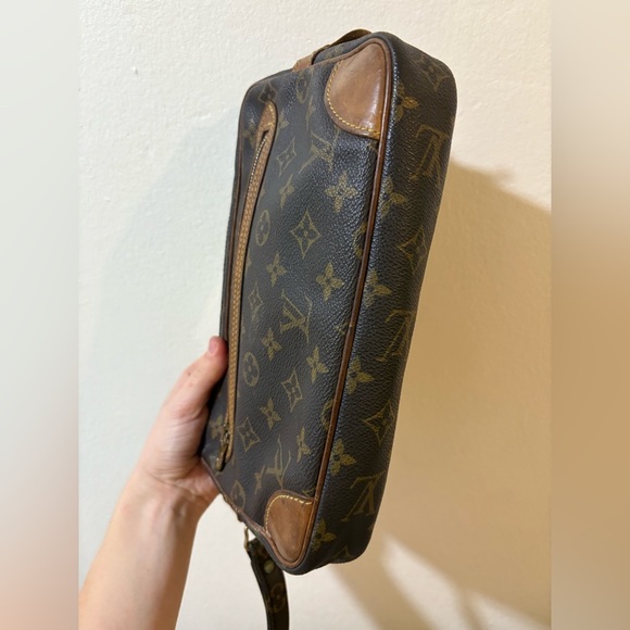 Louis Vuitton Monogram Canvas Cosmetic Pouch Clutch Wristlet Bag - Picture 8 of 16